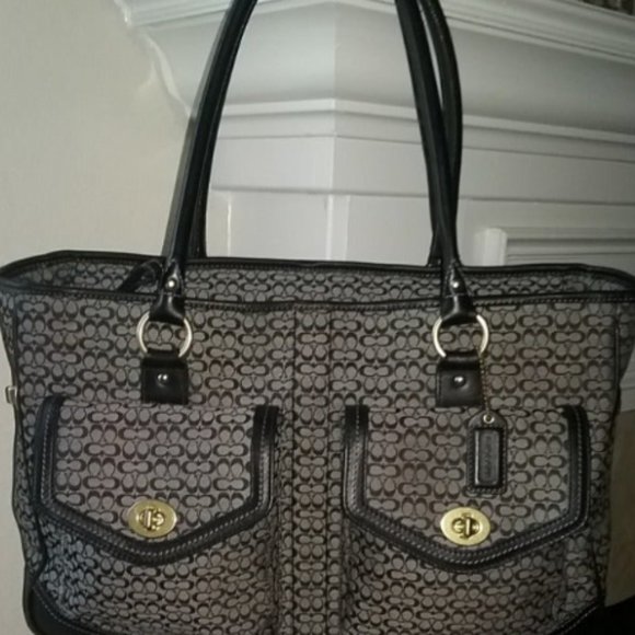 Coach Bags Coach Soho Signature Business Briefcase Laptop Messenger